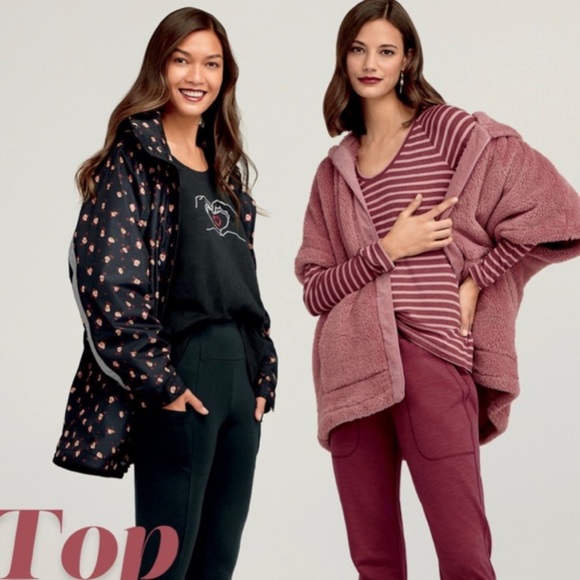 CAbi 4198 Scoop Tee Top Red Pink XL - Picture 2 of 9